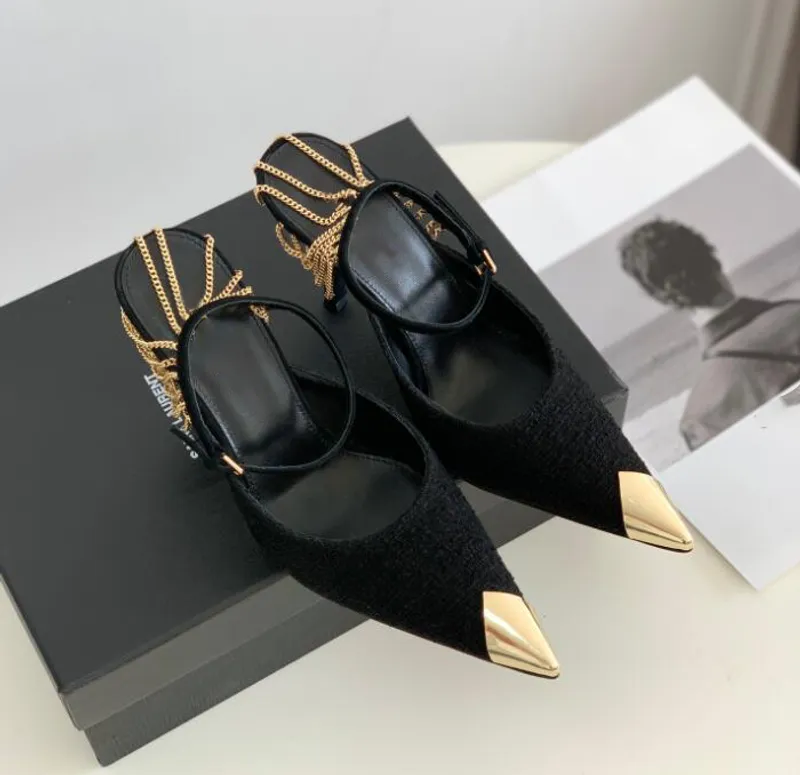 2022 SANDALIAS DE TACóN ALTO PARA MUJER, PIEL DE OVEJA DE CRISTAL, TACONES ALTOS, SANDALIA CON PUNTA EN PICO, 3540