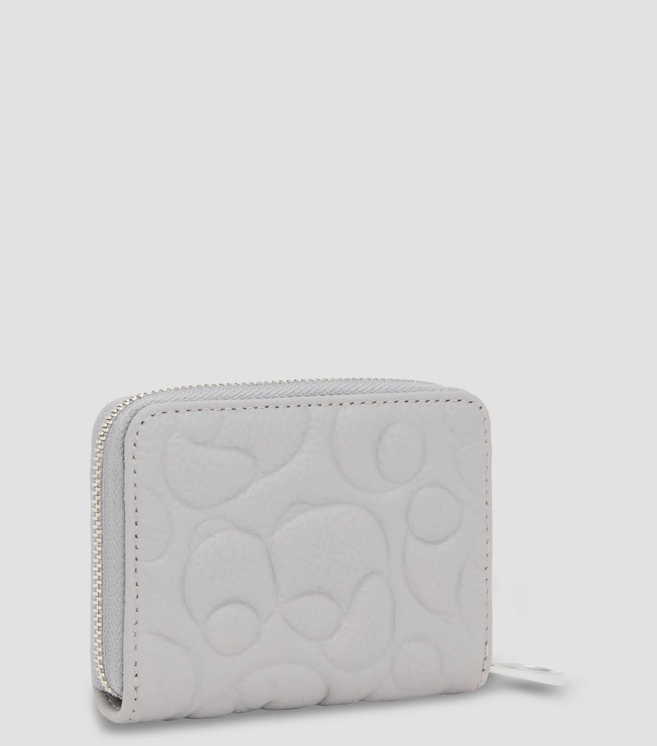 4731_Tous Monedero gris en piel Greta capitonado Mujer