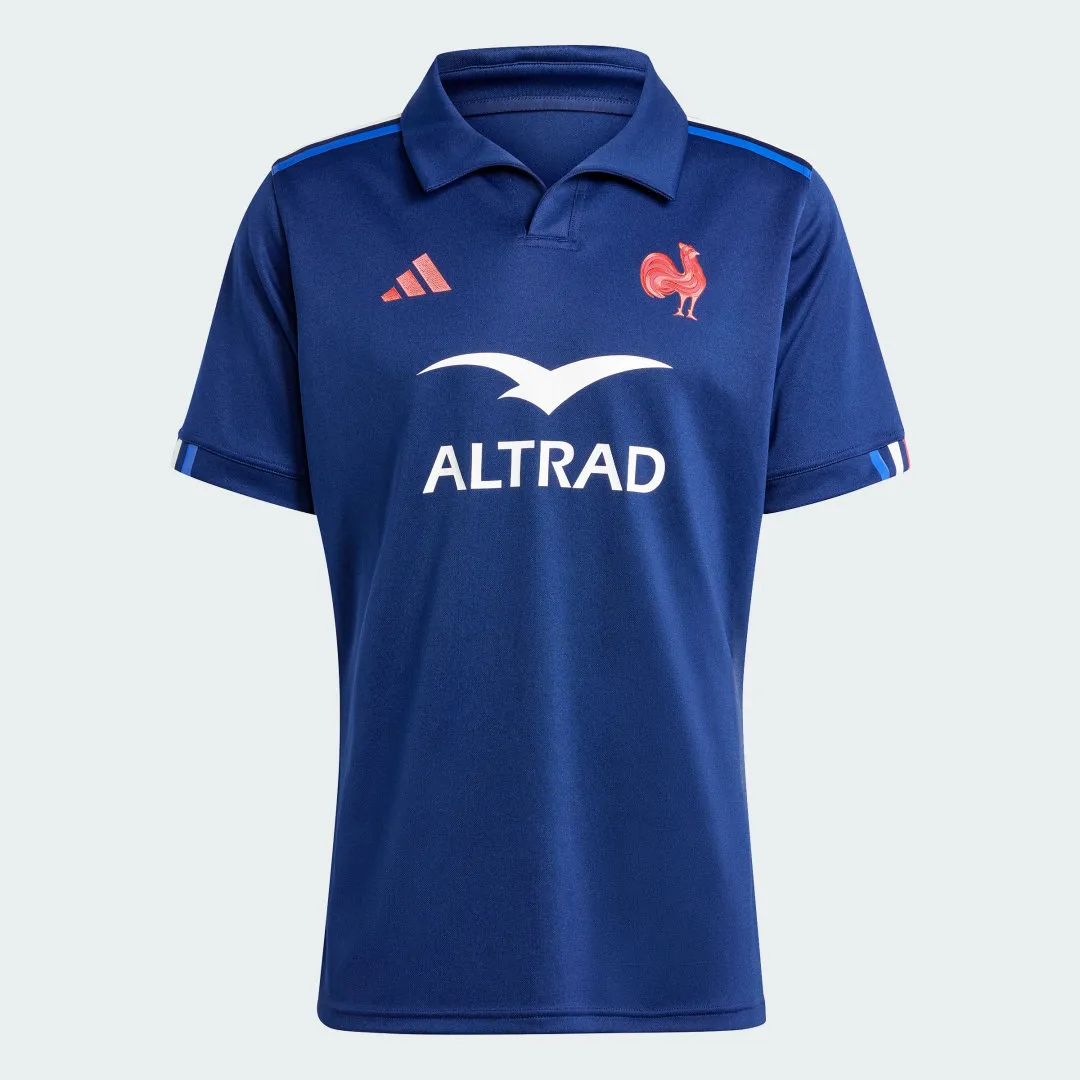 adidas Performance France Rugby Home Jersey