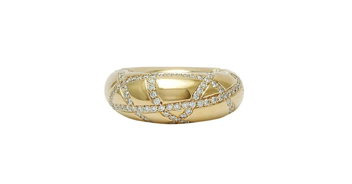 Anillo Chaumet Filigree Annaud en oro amarillo K18YG Dorado 
