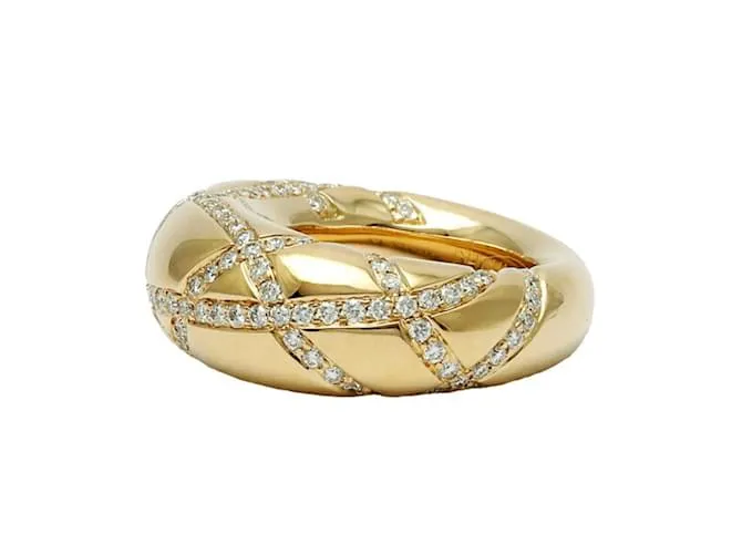 Anillo Chaumet Filigree Annaud en oro amarillo K18YG Dorado 