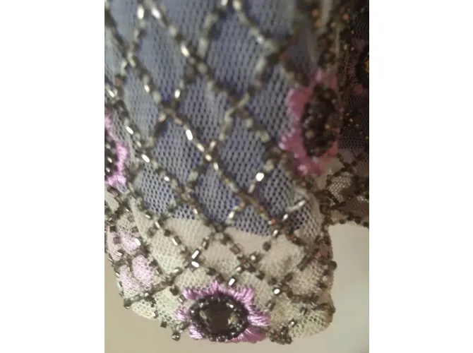 Antik Batik Tops Rosa Azul 