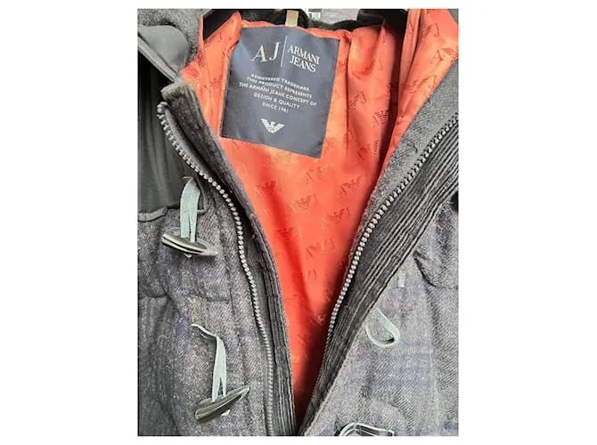 Armani Jeans Abrigos de hombre abrigos Negro 