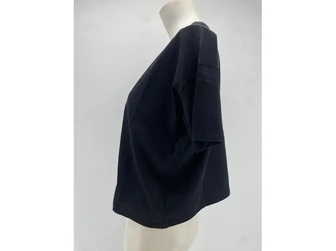 Autre Marque Camiseta LOULOU STUDIO.Internacional M Algodón Negro 