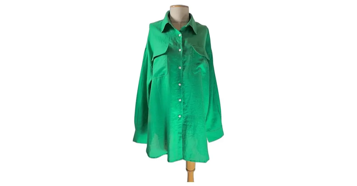 Autre Marque Tops Verde 