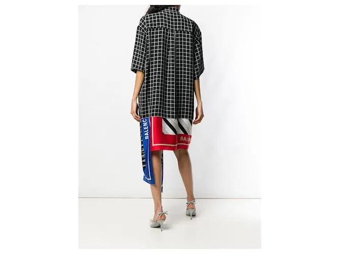 BALENCIAGA Vestidos T.fr 34 Seda Negro 