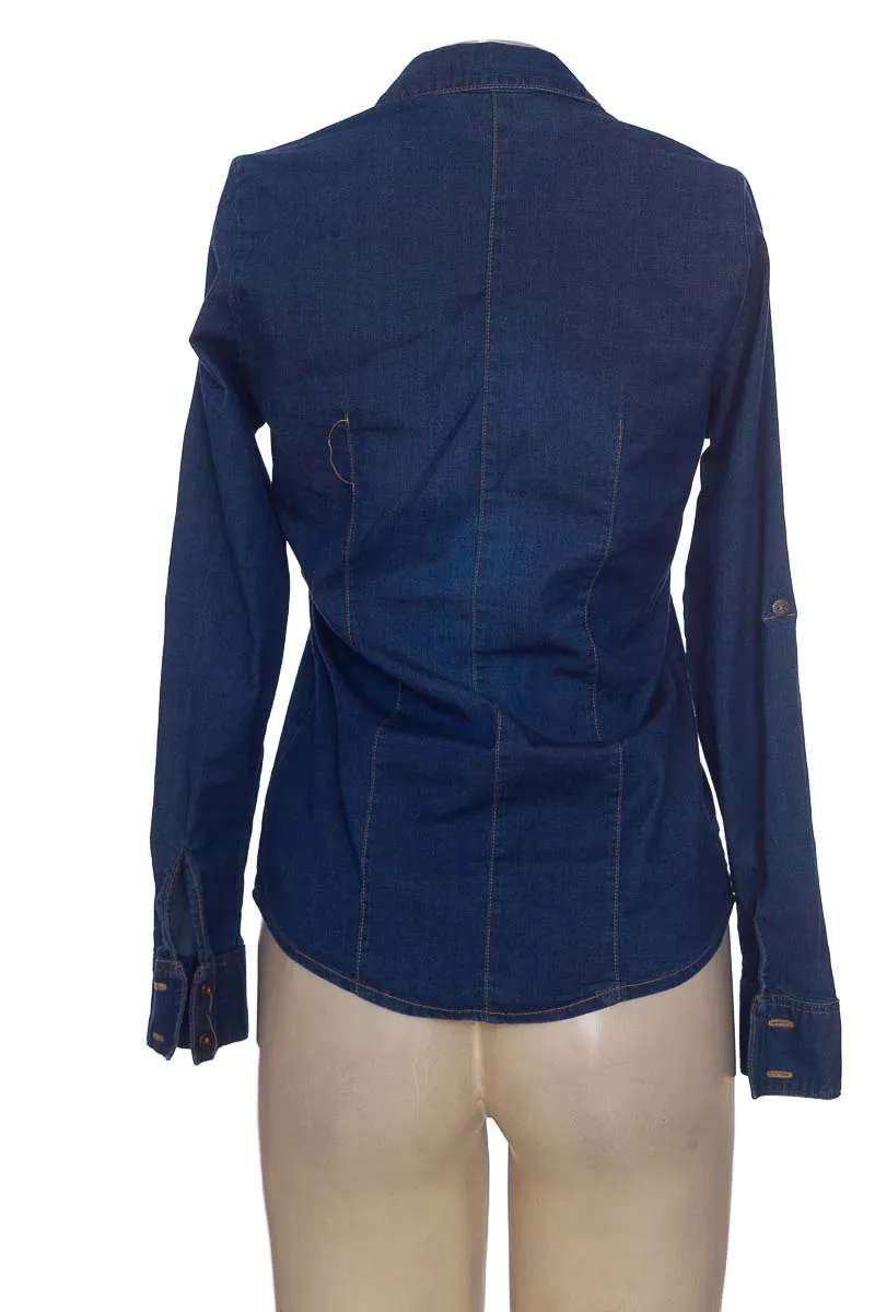 BLUSA COLOR AZUL  KELDA