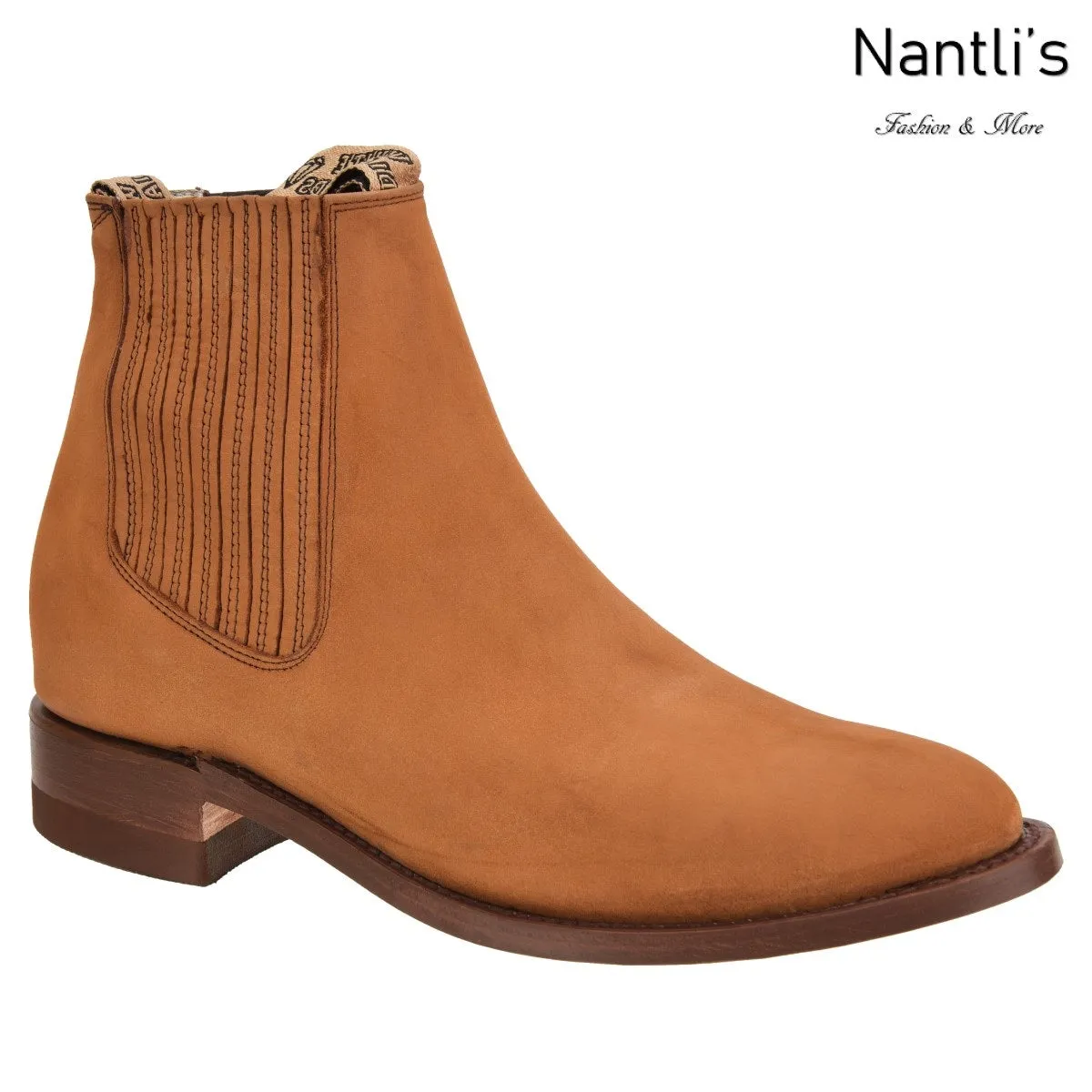 BOTINES DE CHARRO TMWD110719 LIGHT BROWN (NUBUCK)  CHARRO BOOTS