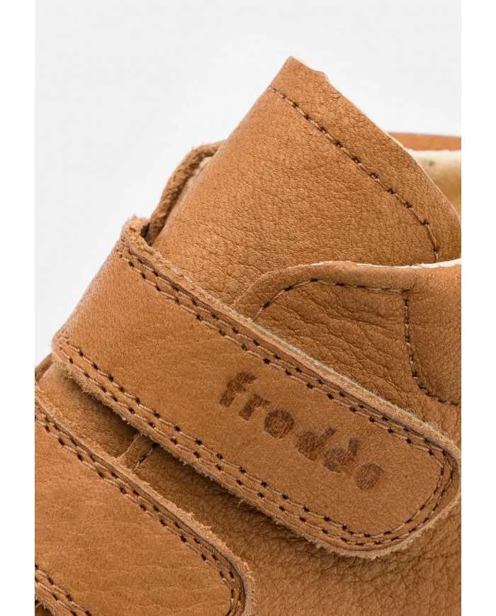 BOTíN FRODDO PREWALKERS DVELCRO COGNAC