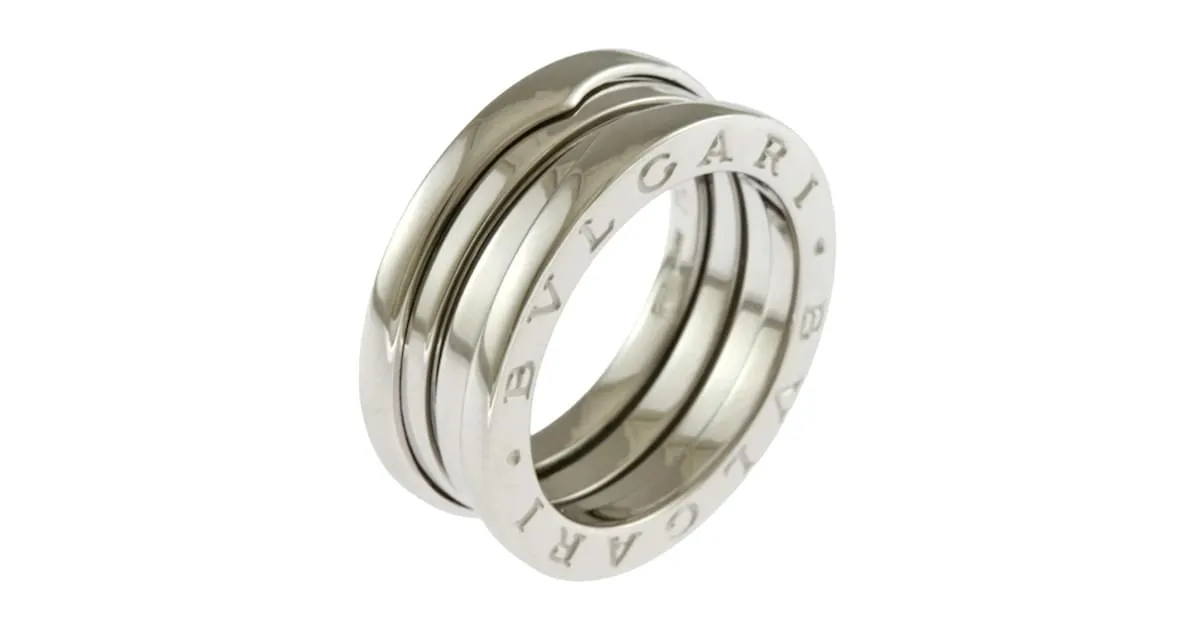 Bulgari Anillo B.zero1 de oro blanco de 18K de Bvlgari 