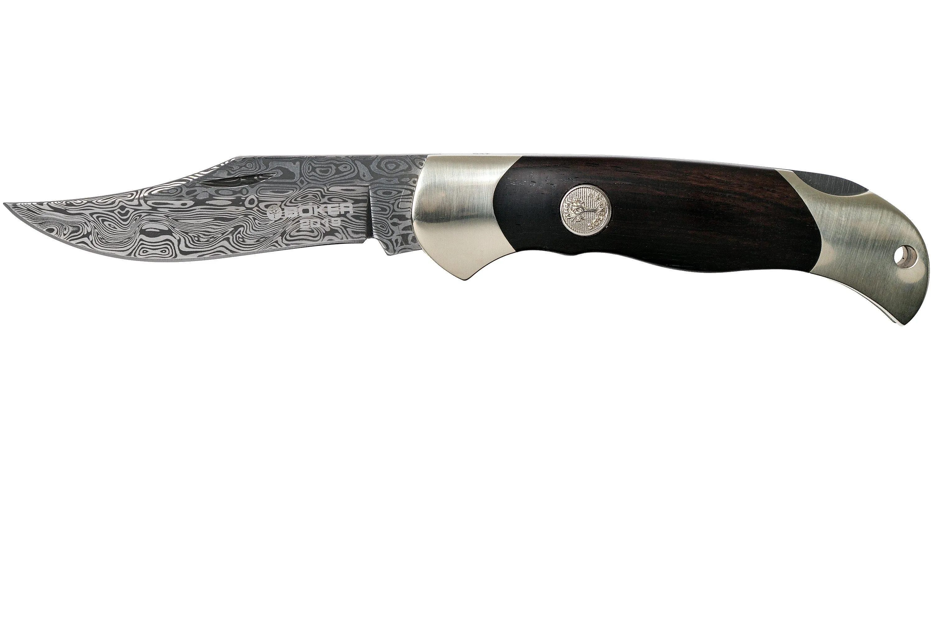 Böker Annual Damascus 2019 Junior Scout, 1132019DAM cuchillo de caballero