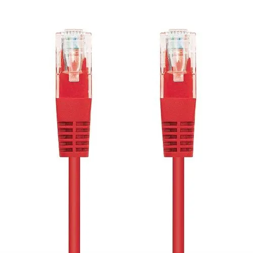 Cable De Red UTP CAT5E 0.50 M Rojo