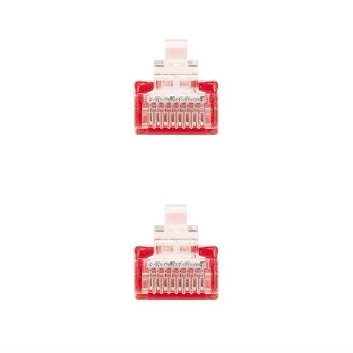 Cable De Red UTP CAT5E 0.50 M Rojo