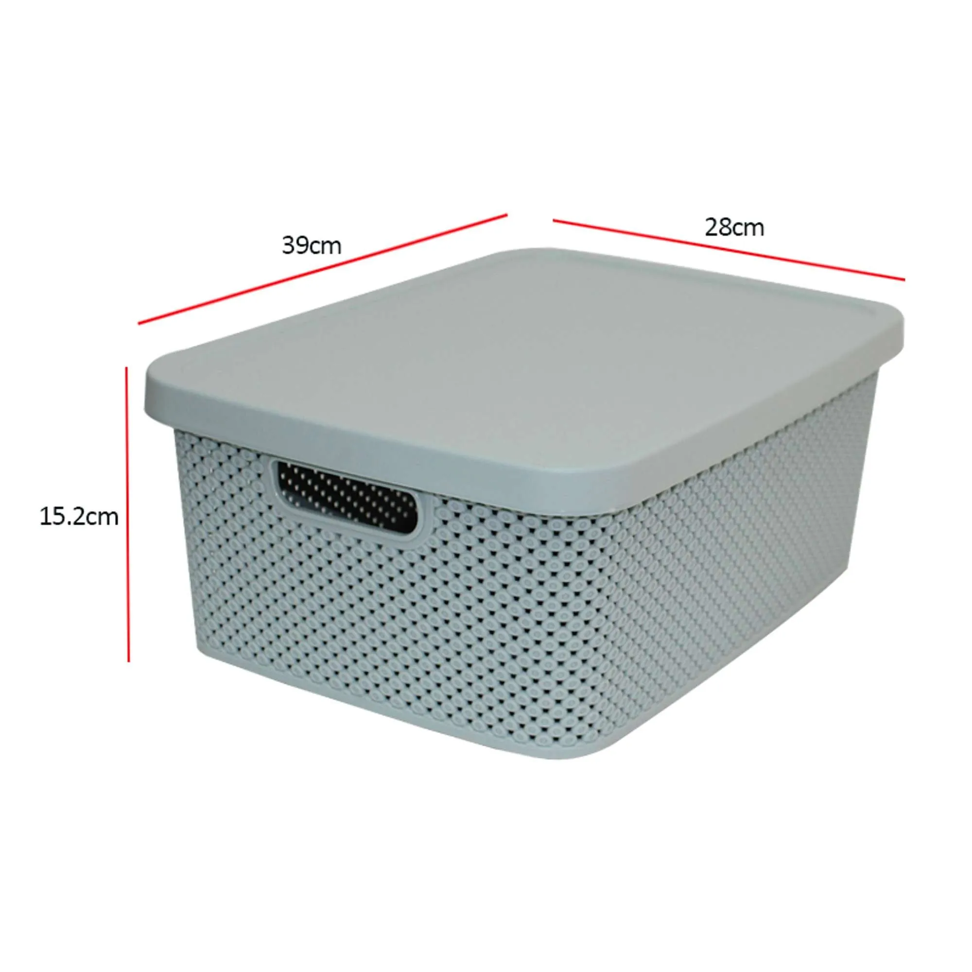 Caja de Almacenamiento 13 litros Surtidas
