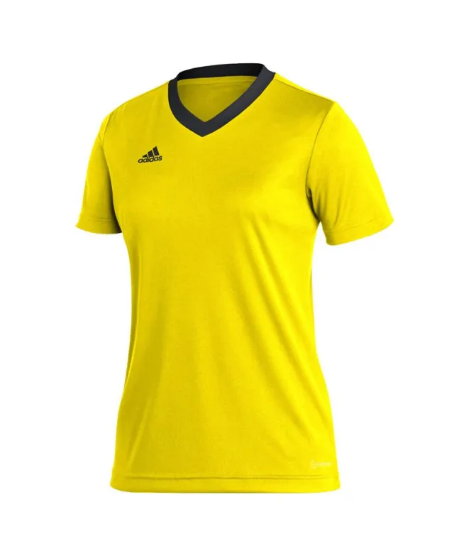 Camiseta de fútbol adidas Entrada 22 Yellow W