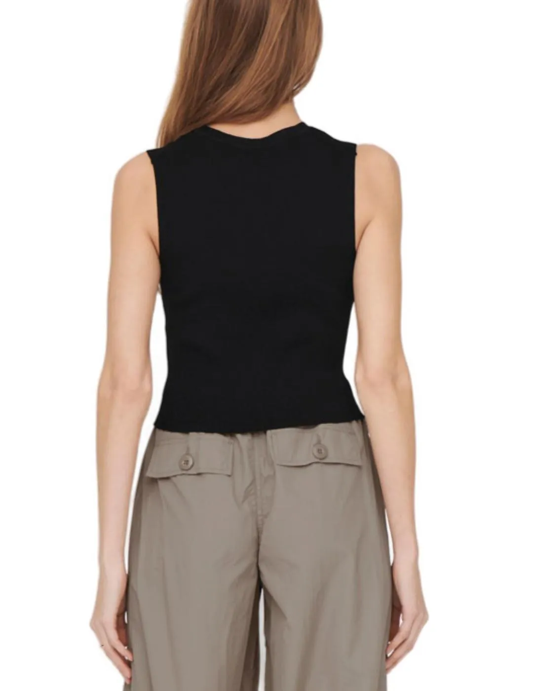 CAMISETA ONLY MAJLI NOOS NEGRO PARA MUJER&