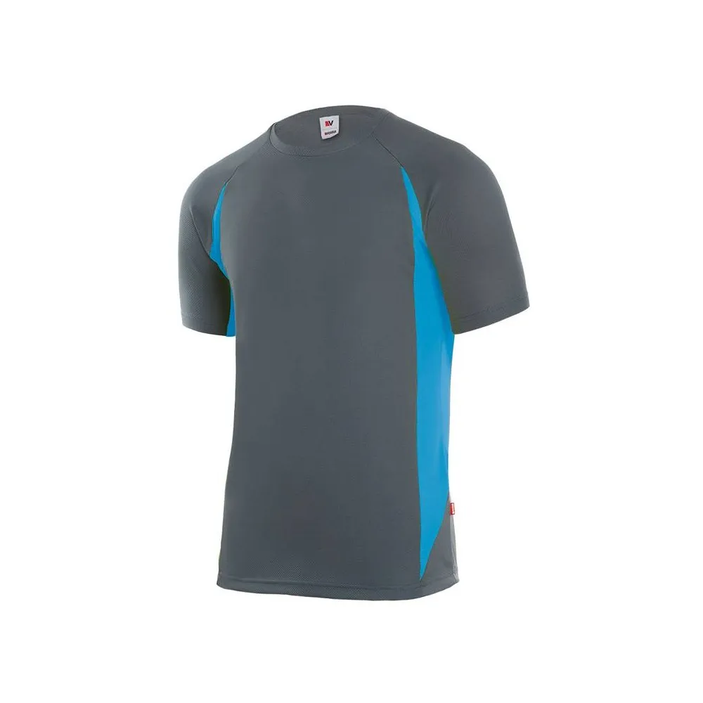 Camiseta técnica de manga corta bicolor