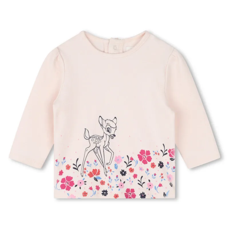 CARREMENT BEAU Camiseta de algodón estampada