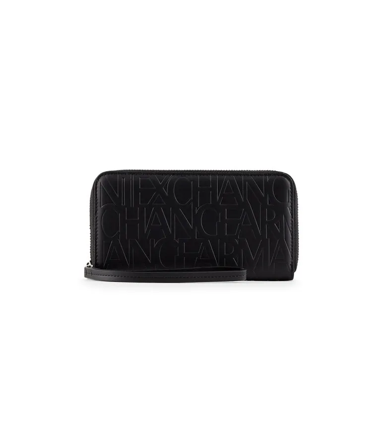 Cartera llavero negro