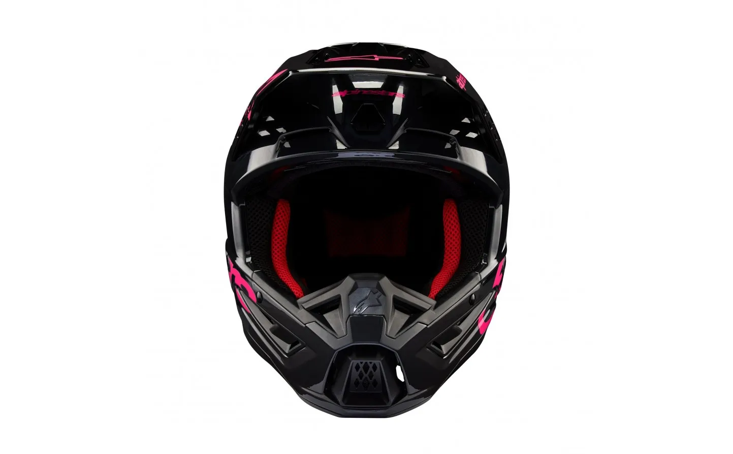 CASCO ALPINESTARS SM5 CORP NEGRO DIVA ROSA BRILLO |83063231839|