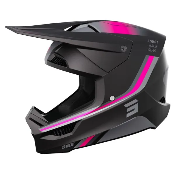 Casco SHOT Furious Aim Pink Matt 