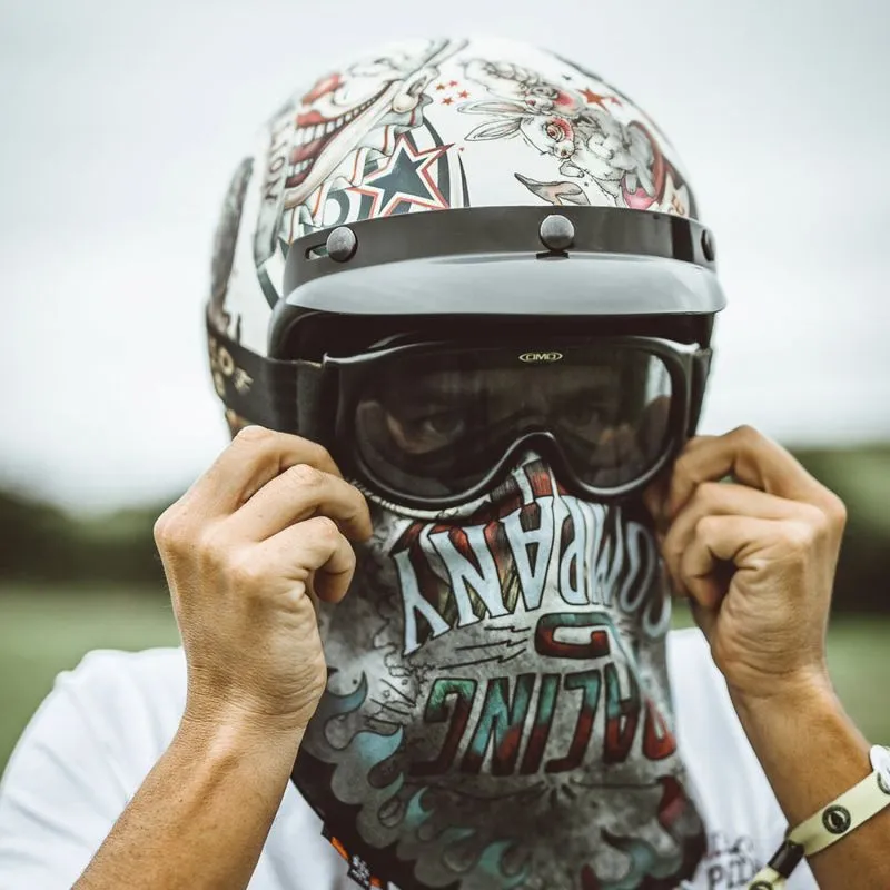 CASQUETTE STANDARD PEAK POUR CASQUE VINTAGE/RETRO  DMD