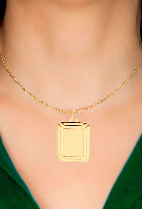 CHAPA IDENTIDAD ORO 9K 296_9K152712