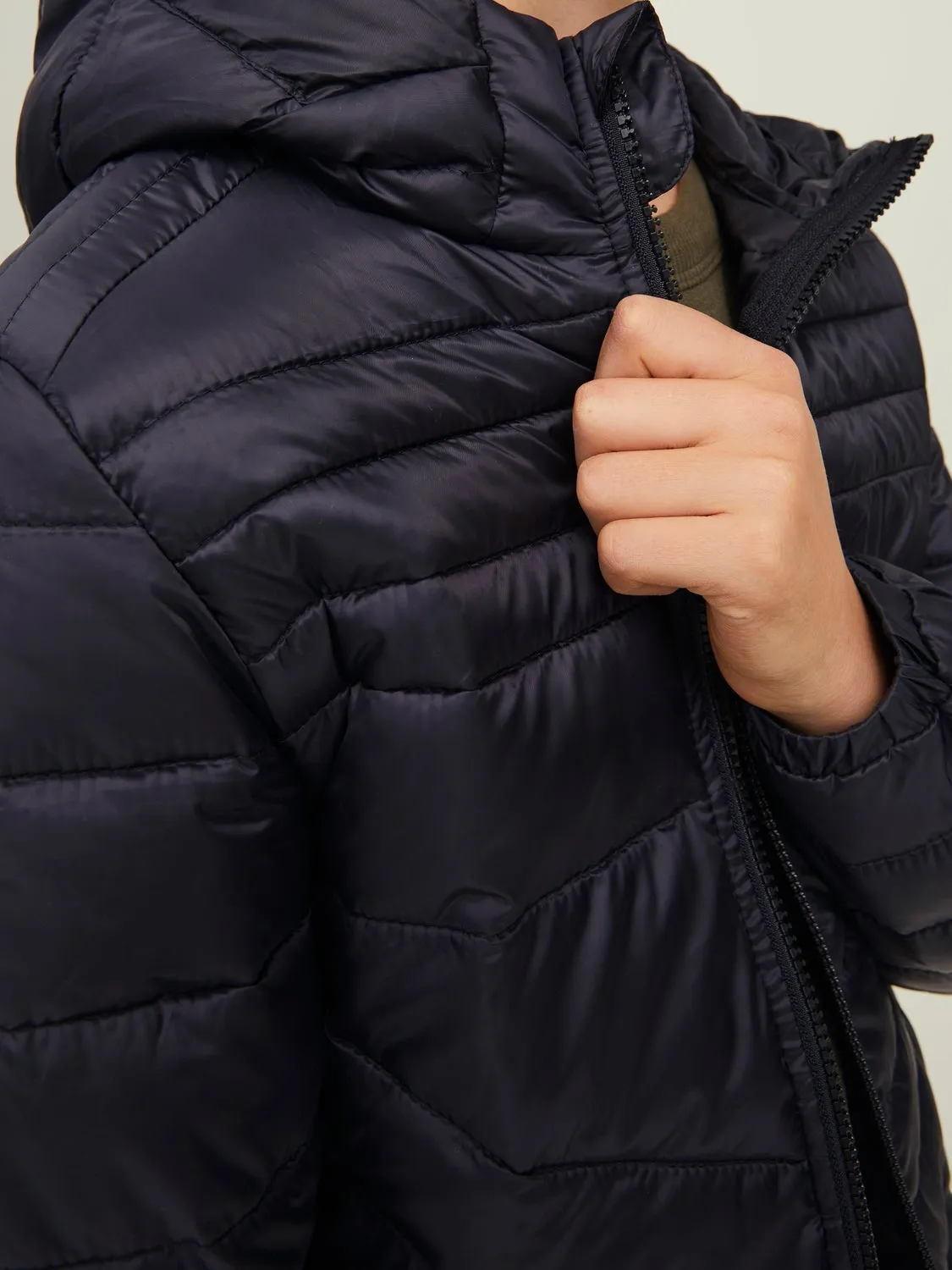 Chaqueta corta acolchada Junior | Negro | Jack & Jones®