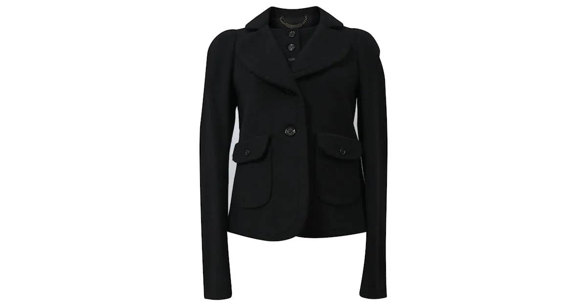 Chaqueta See by Chloé en lana negra Negro 