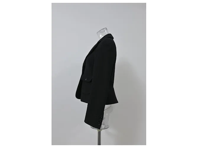 Chaqueta See by Chloé en lana negra Negro 
