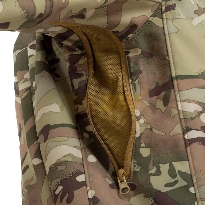 Chaqueta Softshell HIGHLANDER Tactical MultiCam