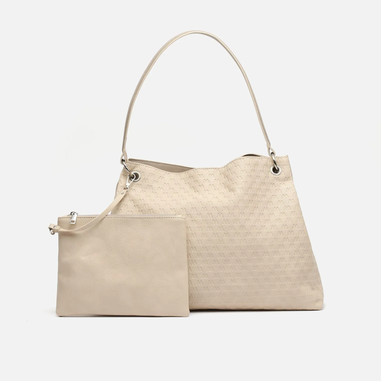 Class bolso hobo grande con neceser incluido y asa bandolera extraíble