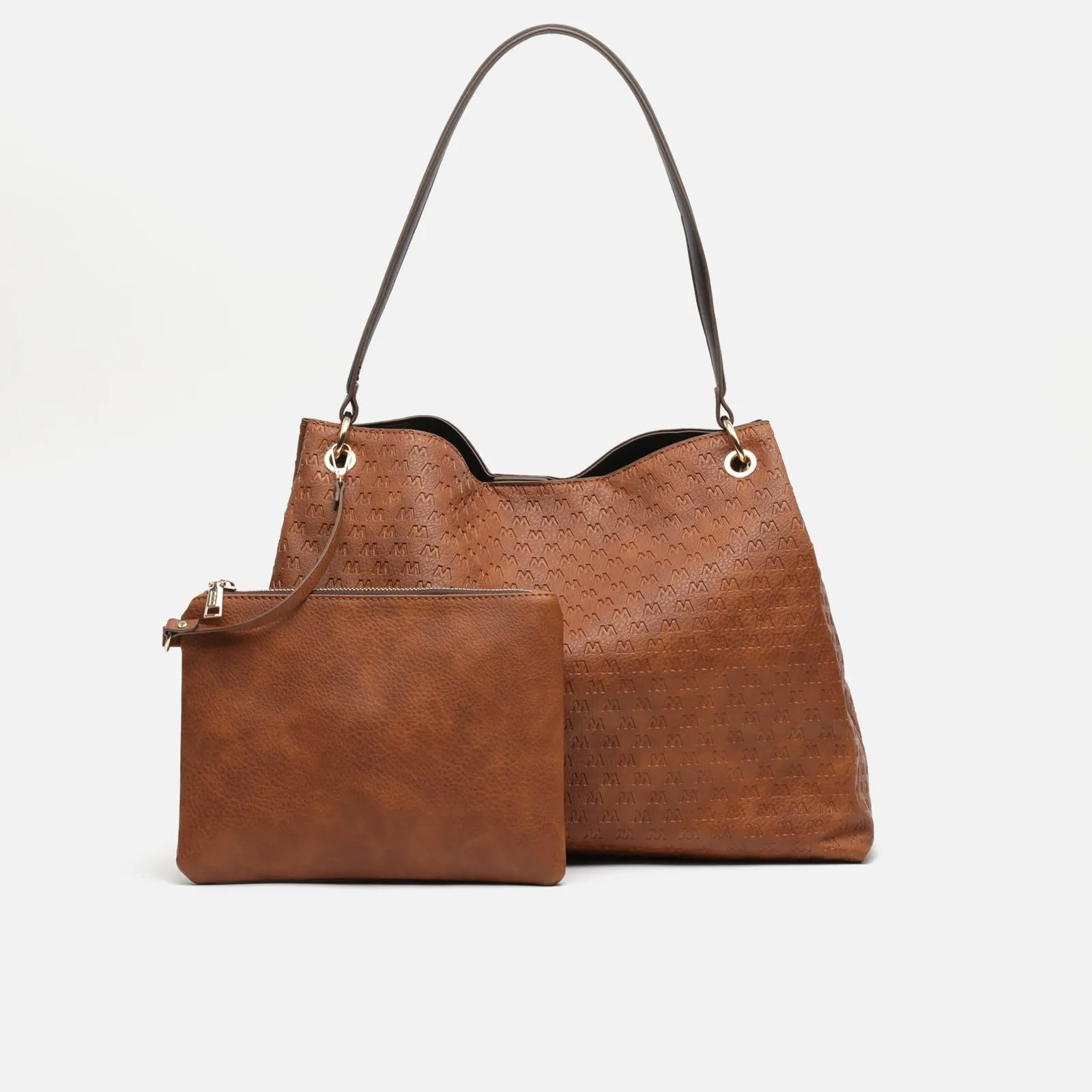 Class bolso hobo grande con neceser incluido y asa bandolera extraíble