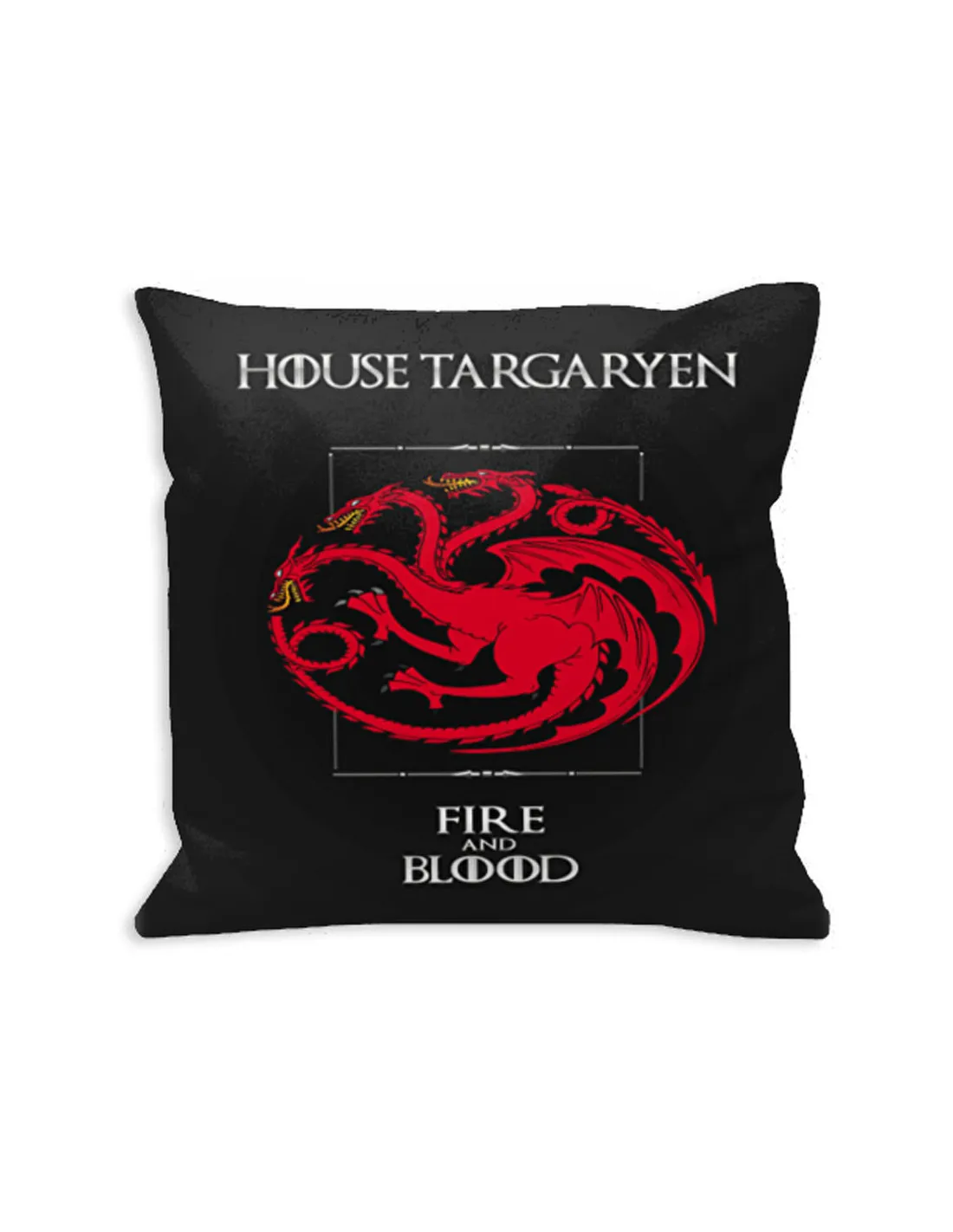 Cojín House Targaryen de Juego de Tronos