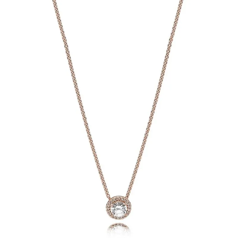 Collar Rosé Elegancia Clasica.
