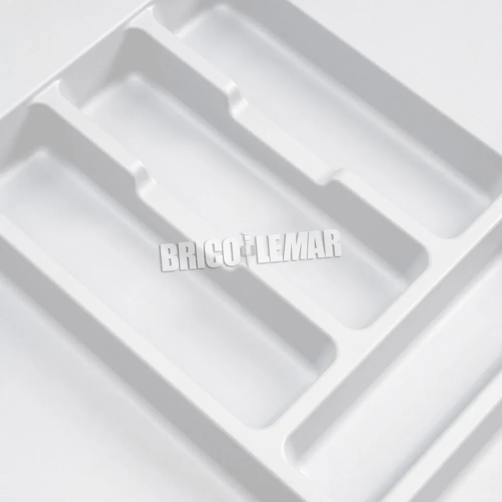 Cubertero Optima para cajón de cocina Vertex/Concept 500 módulo 900mm tablero 16mm blanco Emuca