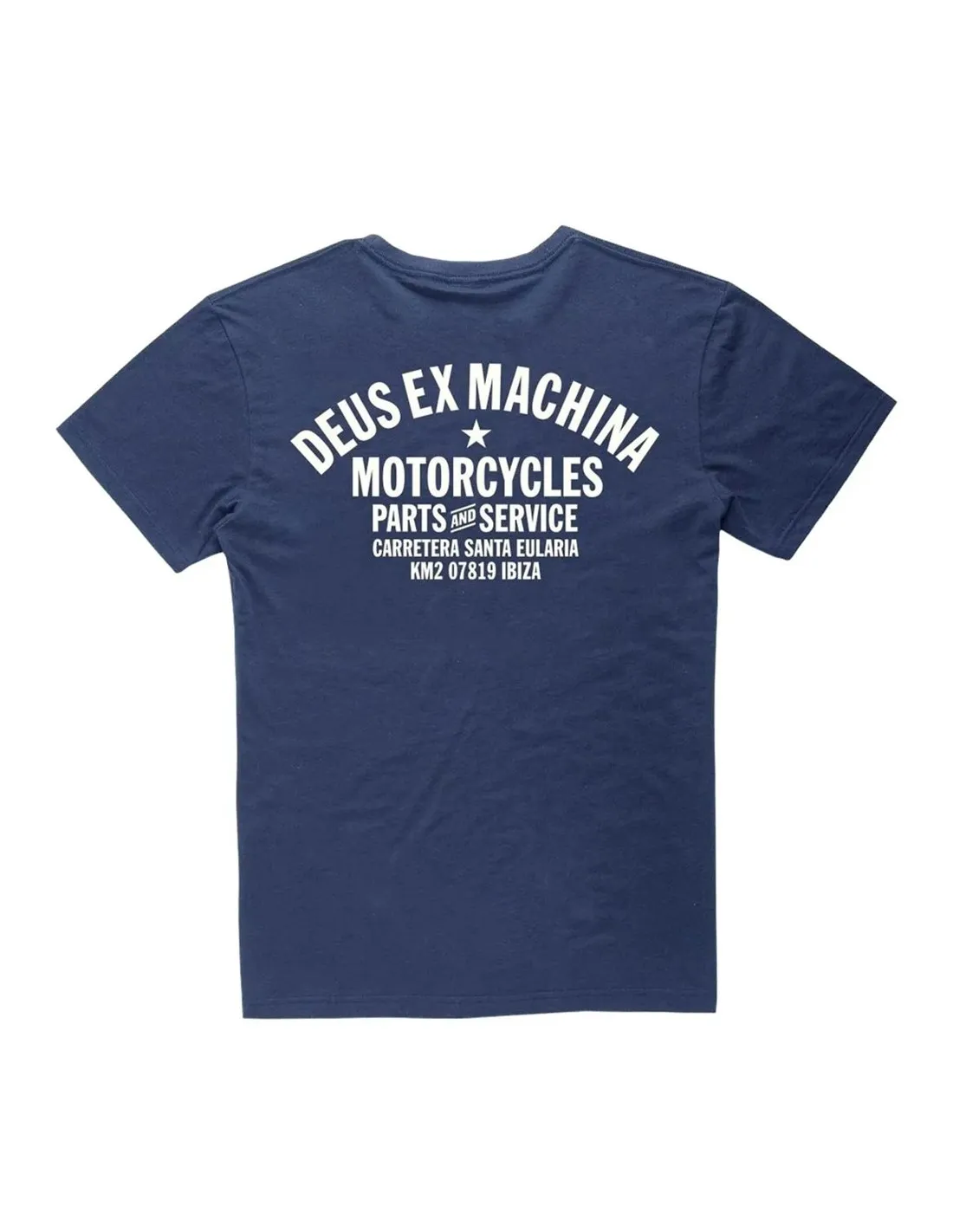 DEUS IBIZA ADDRESS TEE NAVY