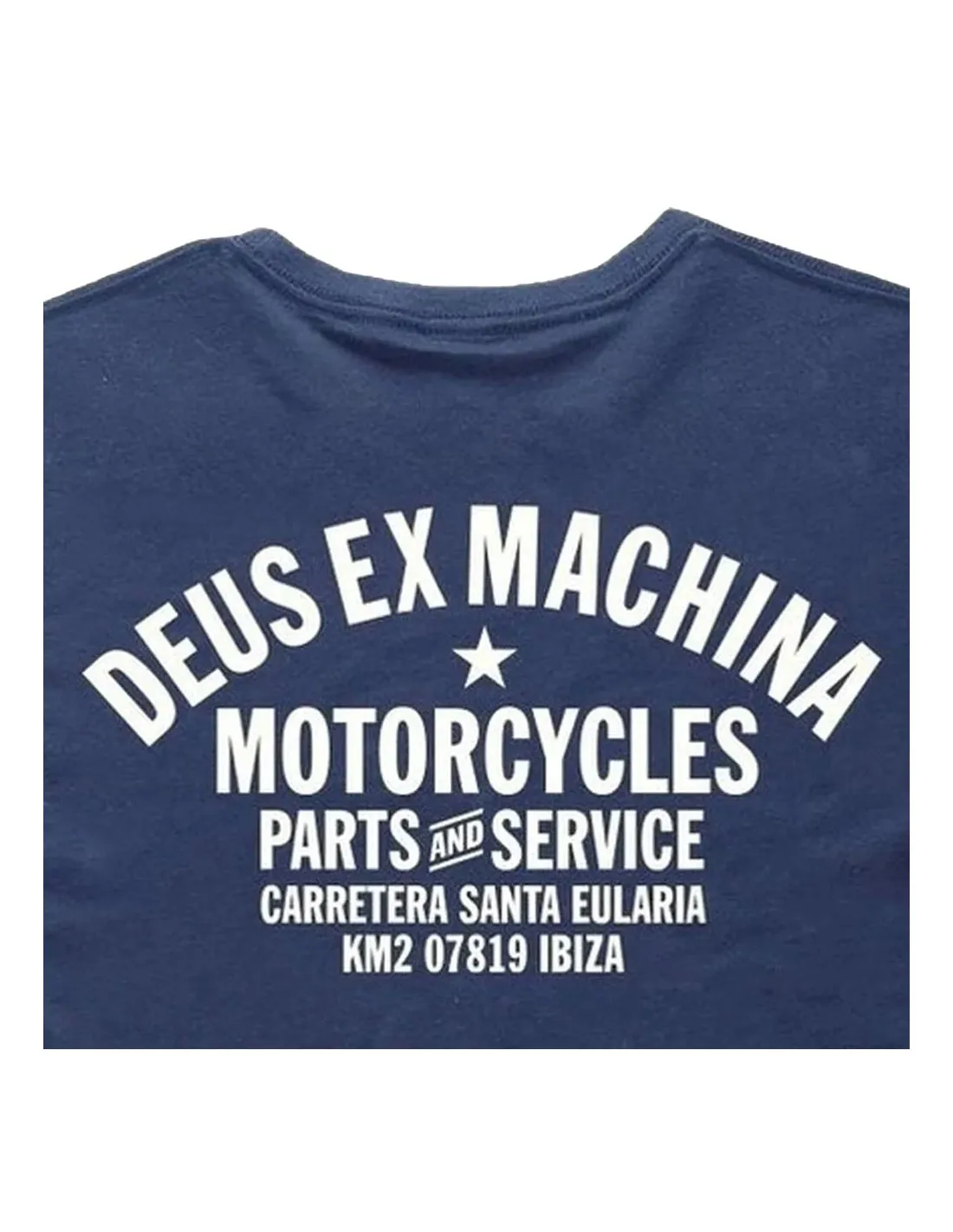 DEUS IBIZA ADDRESS TEE NAVY