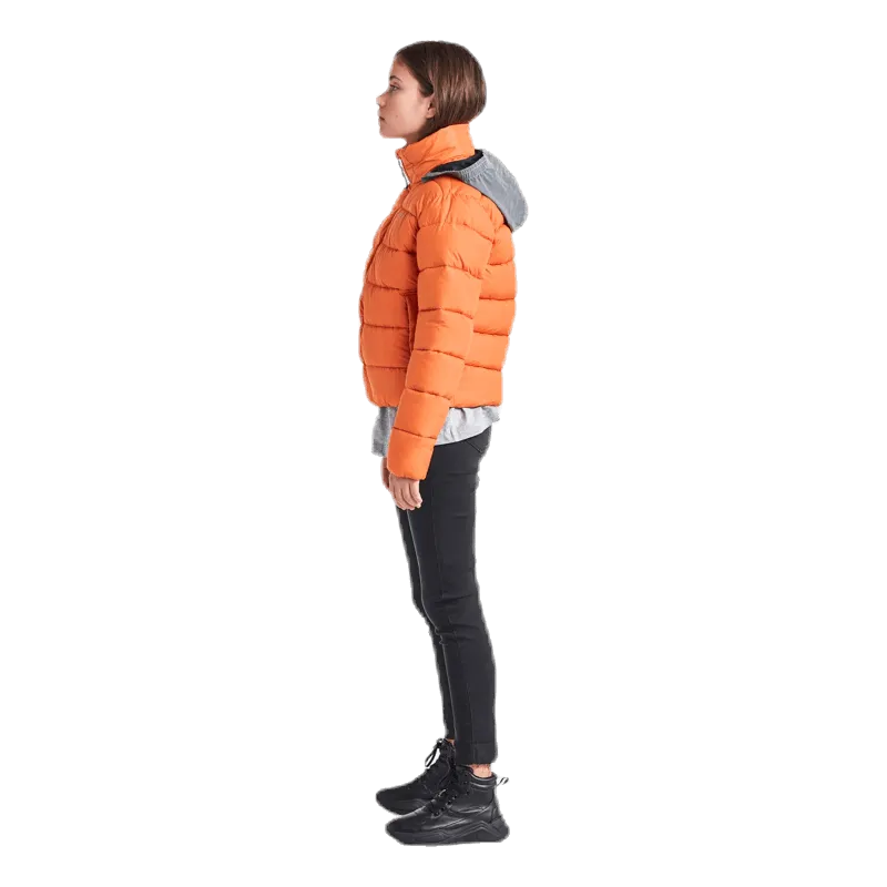 Didriksons Rose Girls Puff Jacket Orange