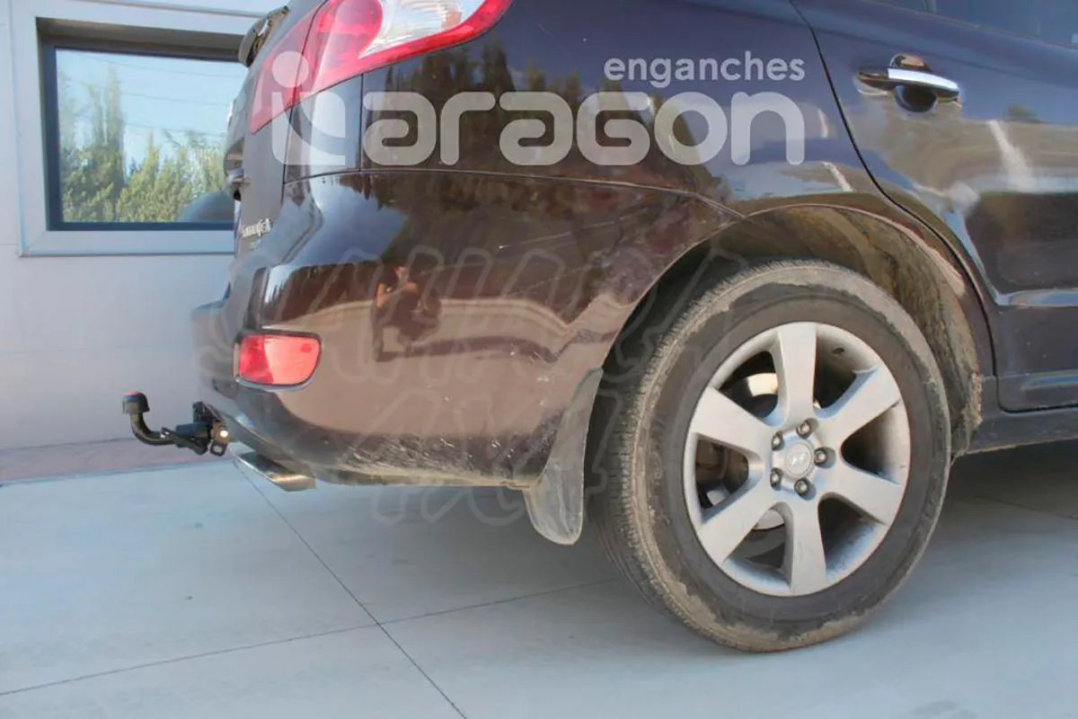 ENGANCHE DE REMOLQUE EXTRAIBLE HORIZONTAL HYUNDAI SANTA FE 20062010