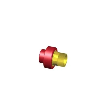 ENTROQUE RECTO RM CON CUELLO HEXAGONAL  AQUATHERM