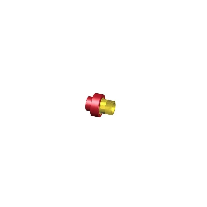 ENTROQUE RECTO RM CON CUELLO HEXAGONAL  AQUATHERM