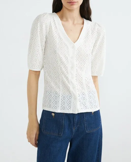Escorpion Camisa de mujer bordada
