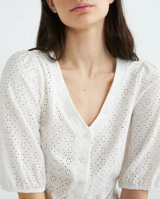 Escorpion Camisa de mujer bordada