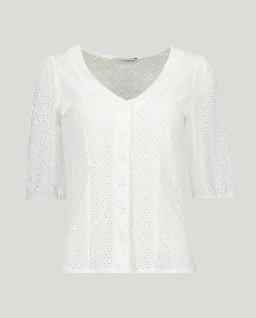 Escorpion Camisa de mujer bordada