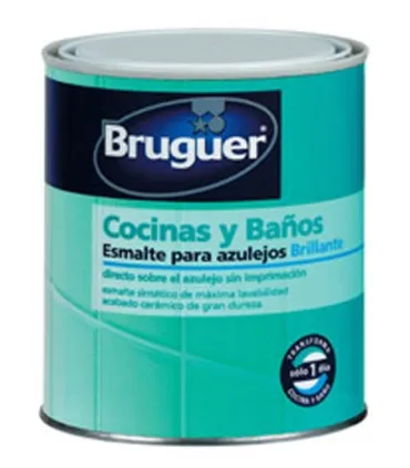 Esmalte azulejo br blanco BRUGUER 750ml 5075264