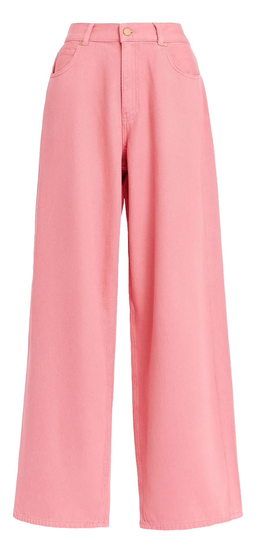 ESSENTIEL ANTWERP GINORMOUS  VAQUERO ANCHO DE ALGODóN EN ROSA