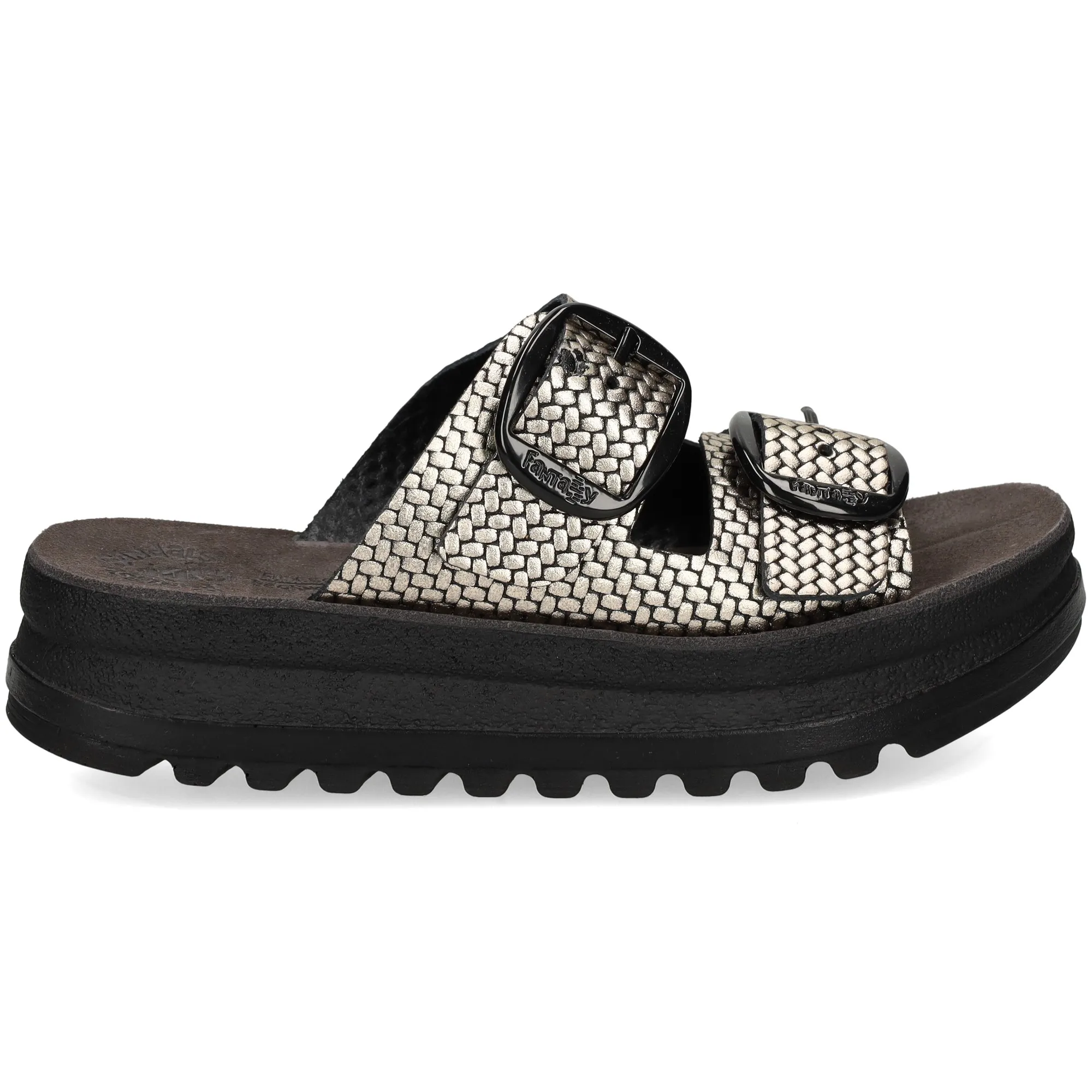 FANTASY Sandalias con plataforma de Mujer ORO