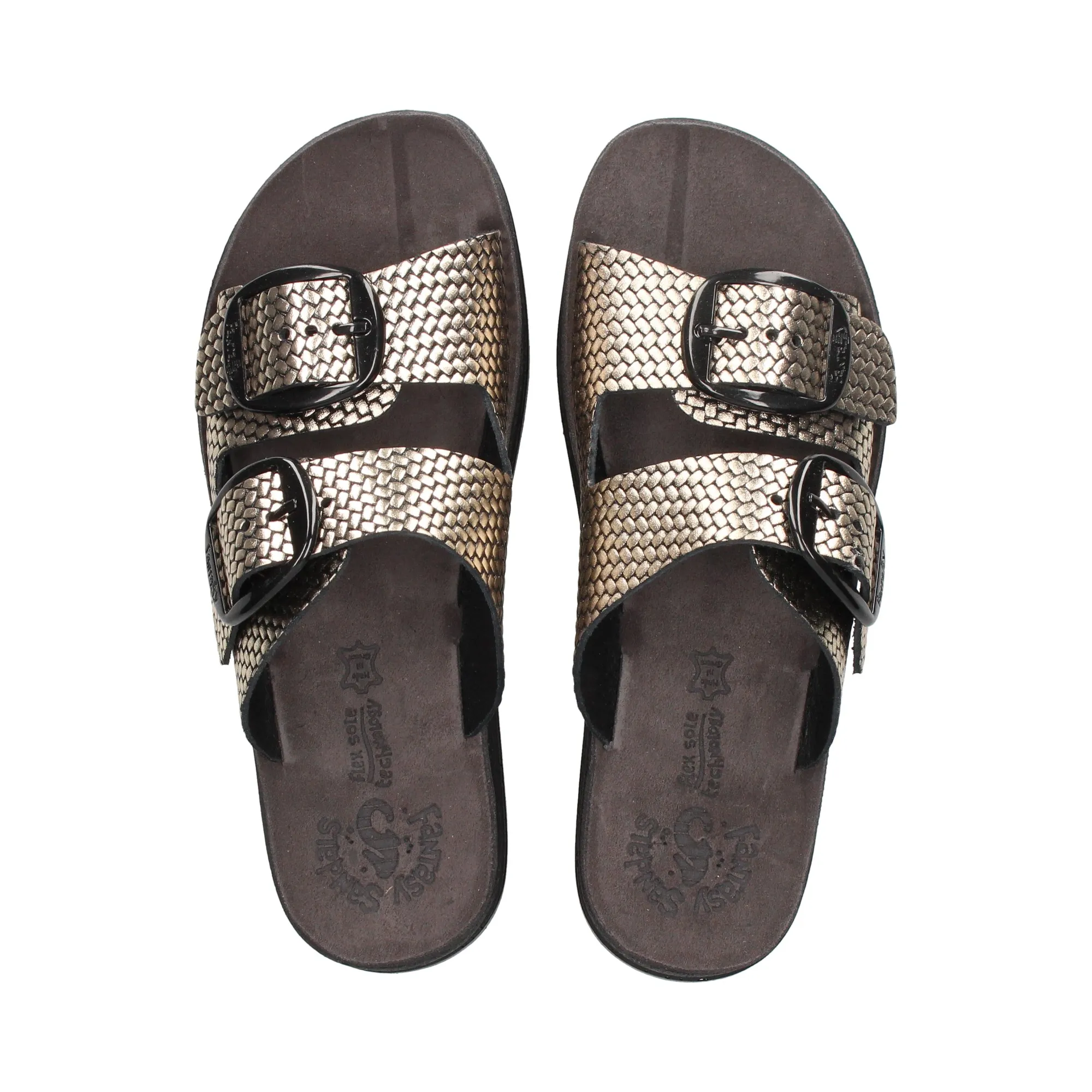 FANTASY Sandalias con plataforma de Mujer ORO