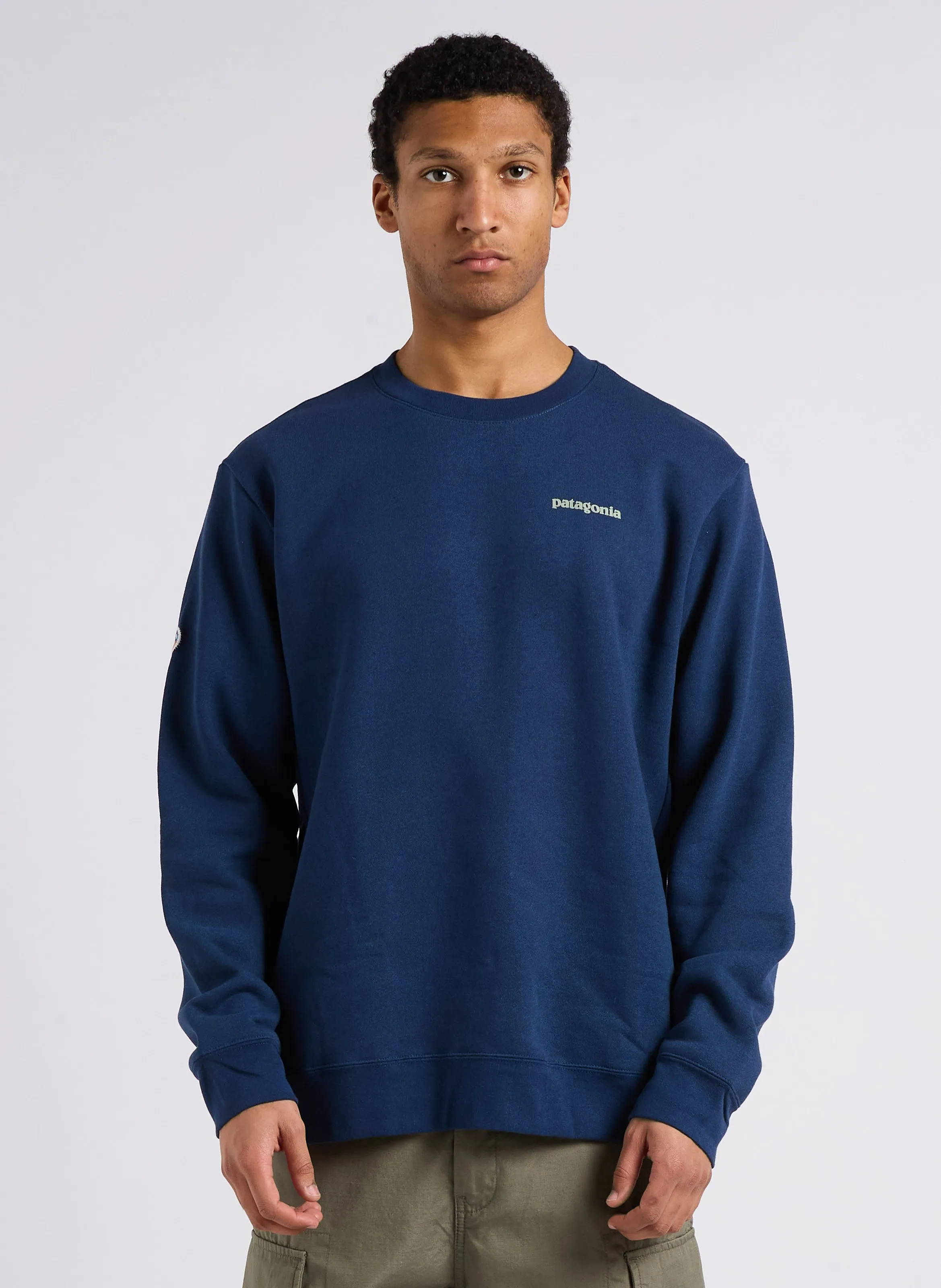 FITZ ROY ICON UPRISAL  SUDADERA CON CUELLO REDONDO EN AZUL